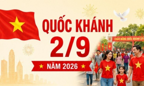 Thông báo lịch nghỉ Lễ dịp Quốc khánh 2/9/26
